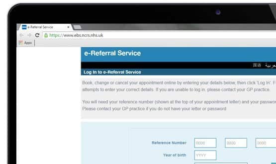 Enter the CCG: defends the e-Referral Service