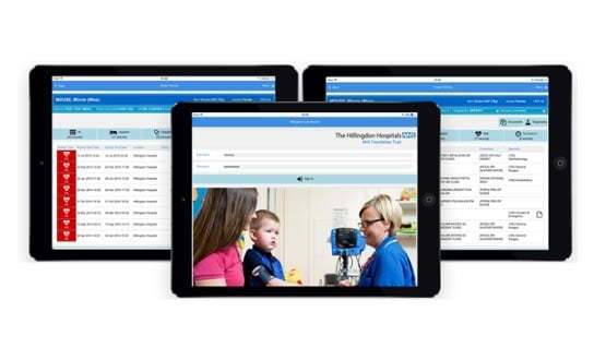 Hillingdon Hospitals develops care record app