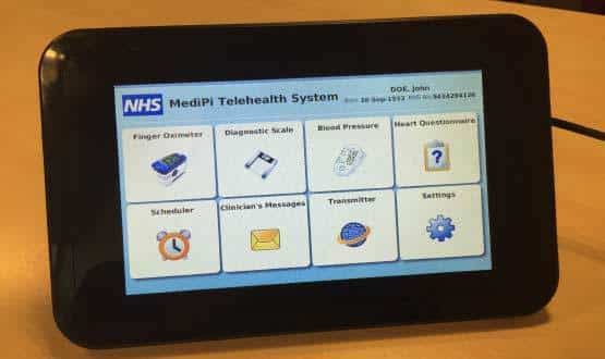 MediPi open source telehealth kit piloted in NHS