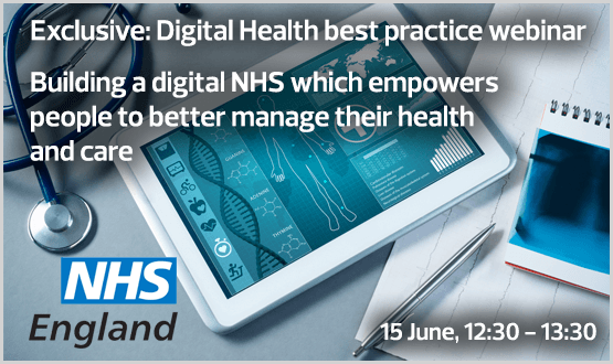 Webinar: Building a digital NHS which empowers people to better manage their health and care