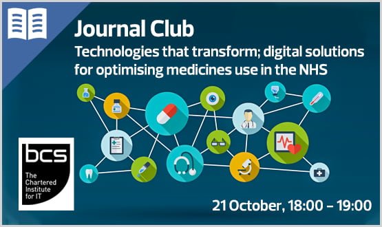 Journal Club: Technologies that transform: digital solutions for optimising medicines use in the NHS